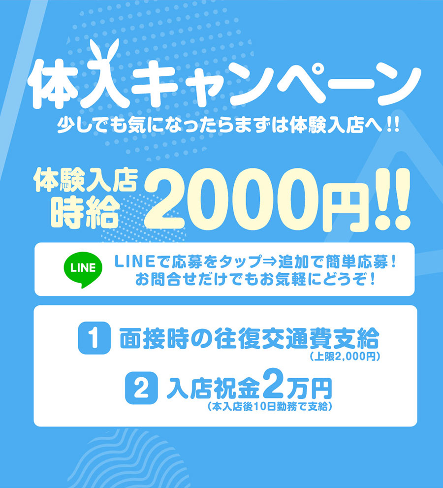 体入キャンペーン