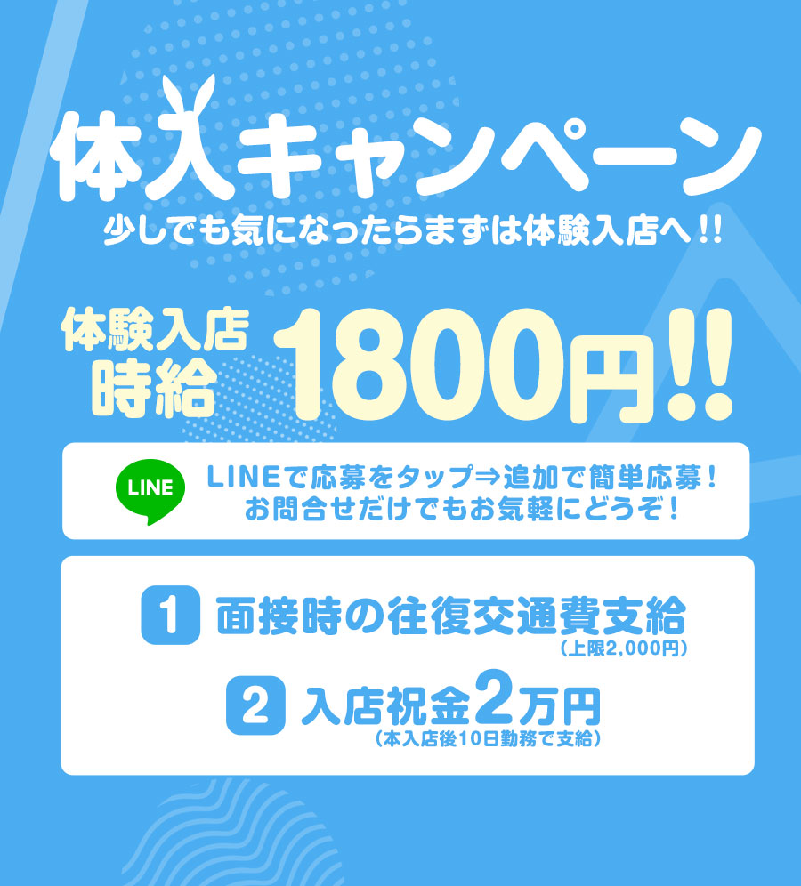 体入キャンペーン